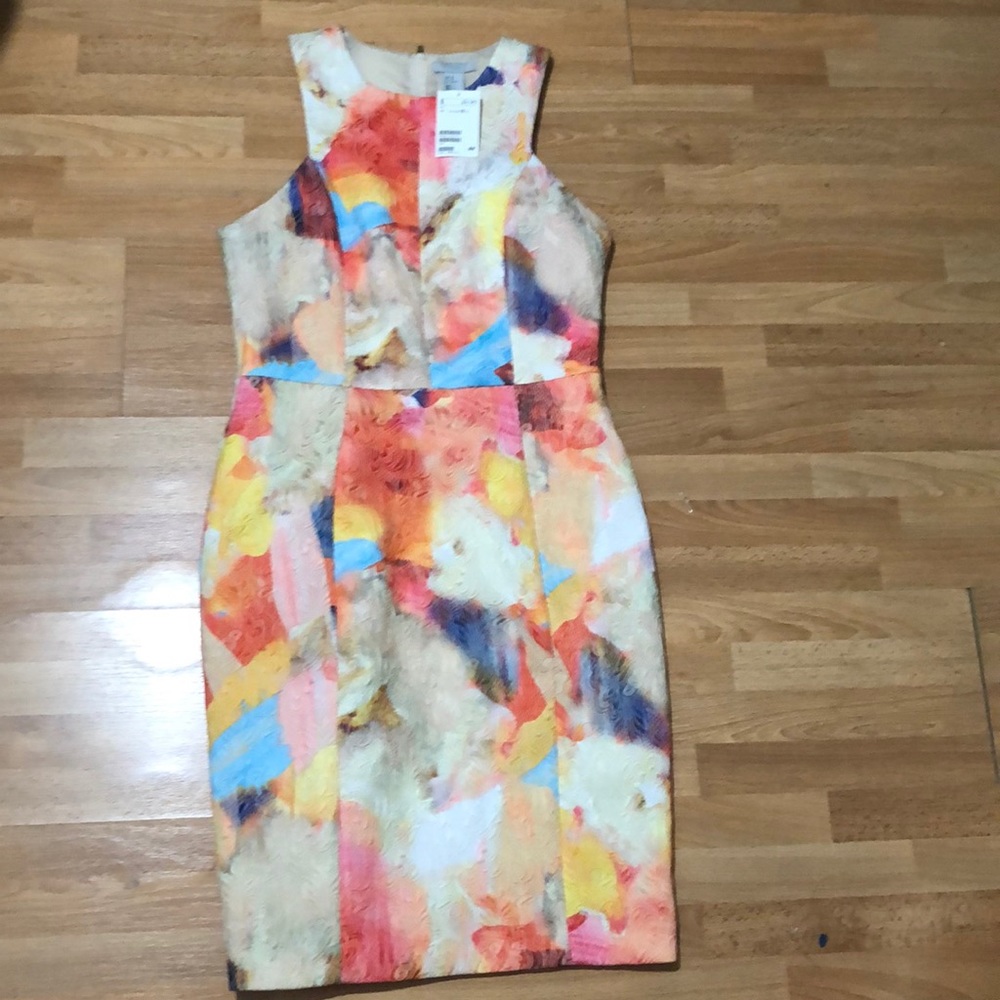 H&M Colorful Knee Length Dress